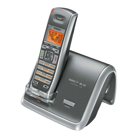 Uniden DECT 6015 owner's manual