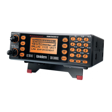 Uniden UBC780XLT User manual Uniden UBC780XLT User manual