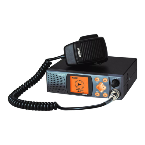 Uniden GPS105 Operation manual