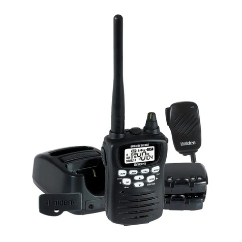 Uniden uh078sx User manual