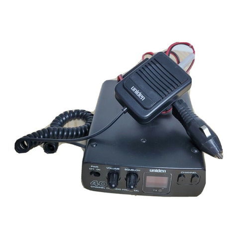 Uniden PRO501XL operating guide