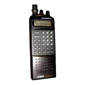 Uniden UBC3000XLT User manual