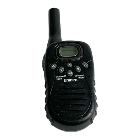 Uniden TR620 User manual