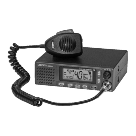 Uniden uh095sx User manual