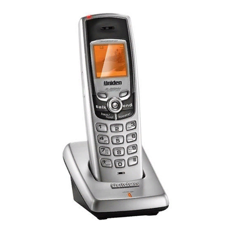 Uniden TCX4 Series User manual