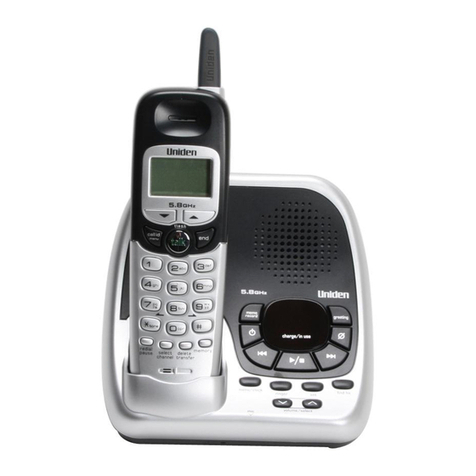 Uniden EXa15580 Series User manual