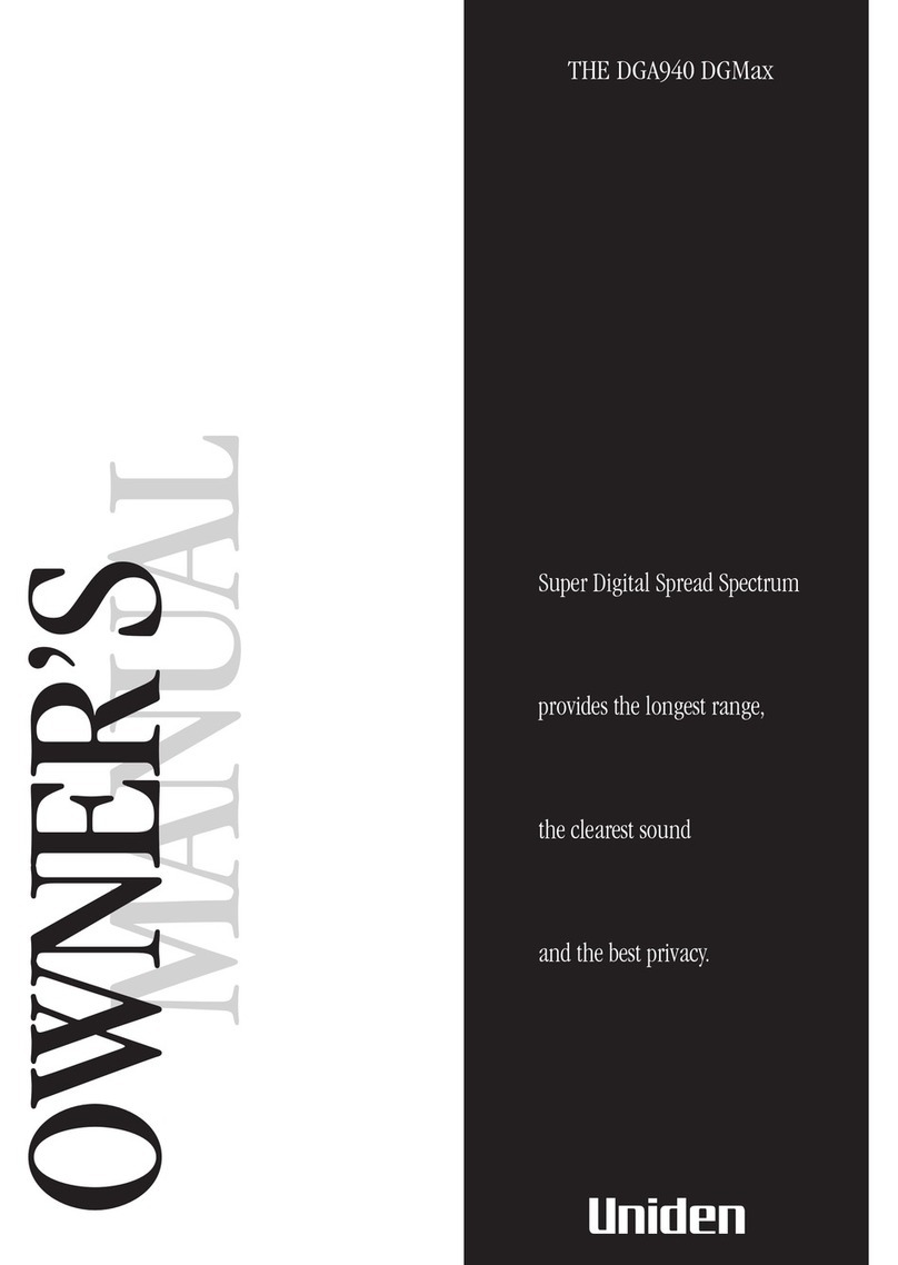Uniden DGMax DGA940 User manual