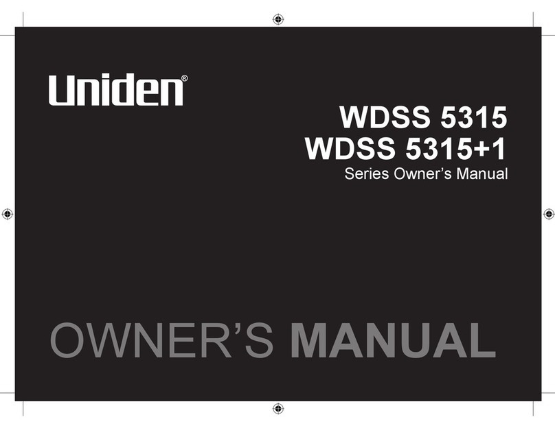 Uniden WDSS 5315 owner's manual