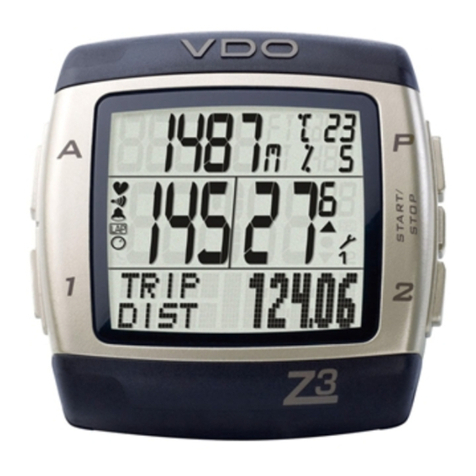 VDO Cyclecomputing Z3 PC-LINK Manual
