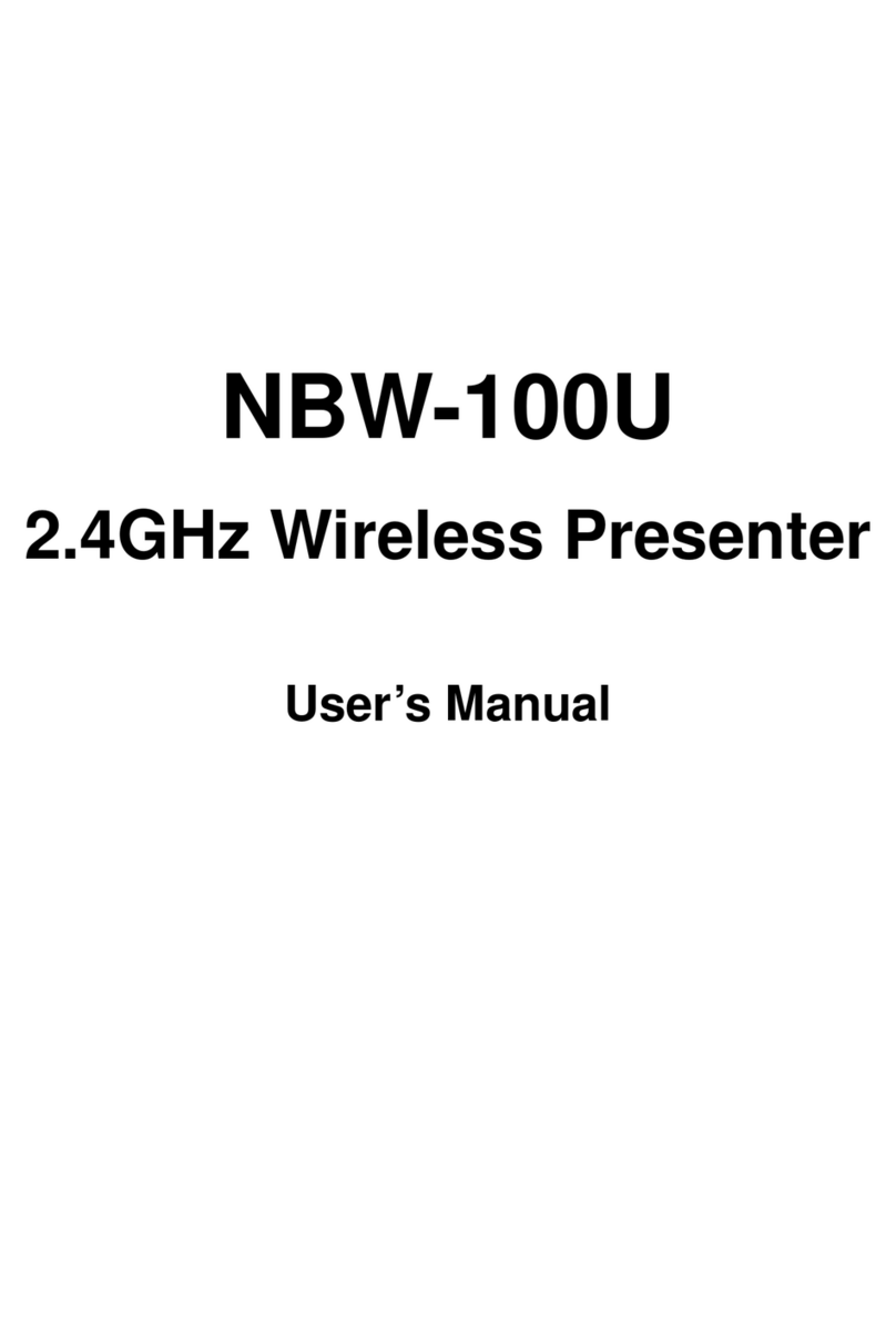 Vantec NBW-100U User manual