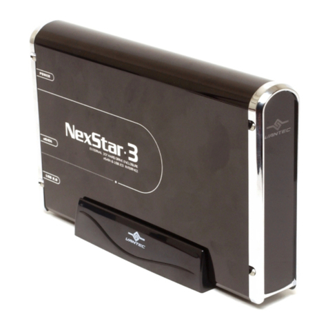 Vantec NexStart.3 NST-260U2-RD user manual