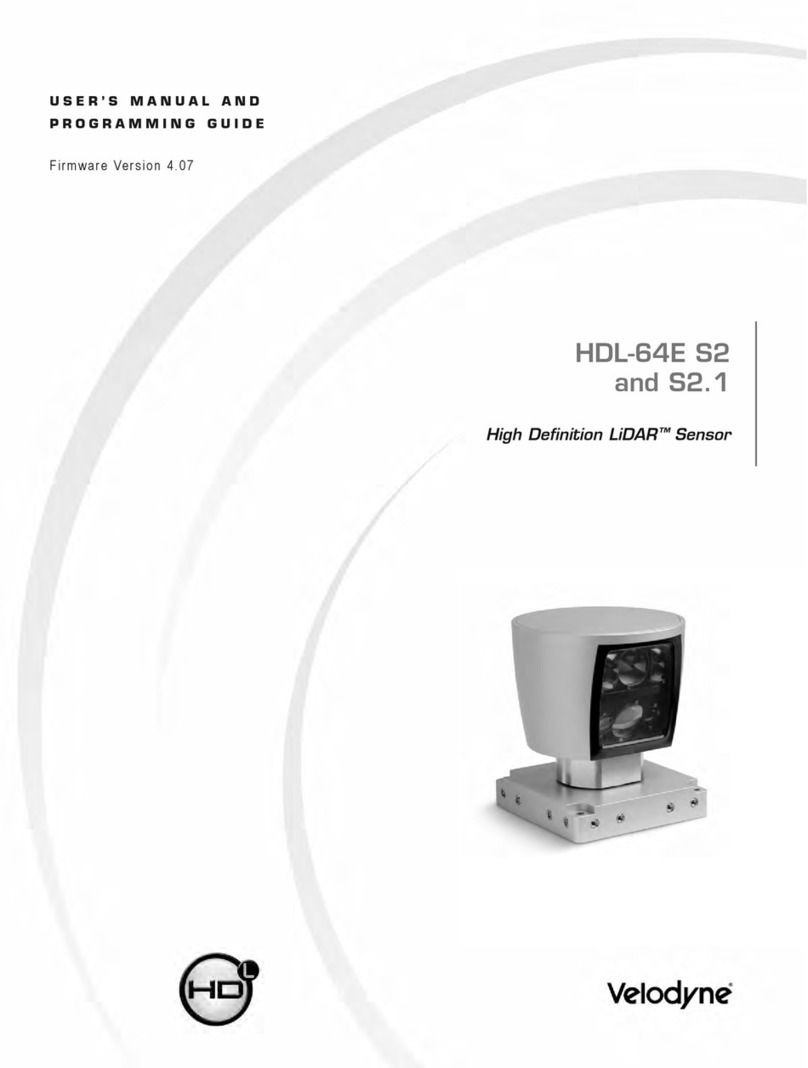 Velodyne HD HDL-64E  S2.1 User manual