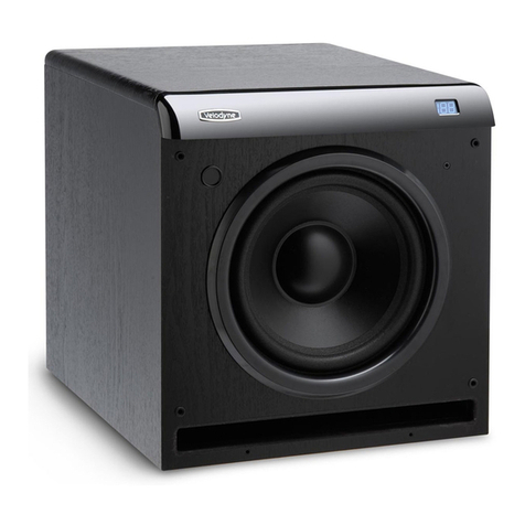 Velodyne CHT-10Q user manual Velodyne CHT-10Q user manual