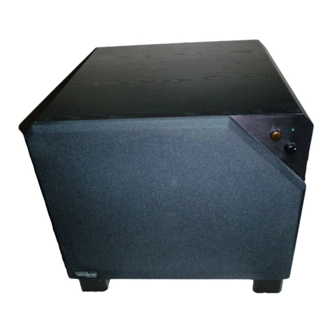 Velodyne VA 1012 User manual