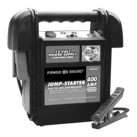 Vector Power on Board VEC021STC Owner's manual & warranty