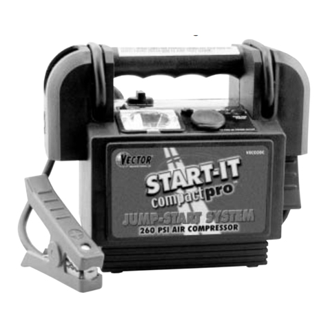 Vector Start-It Compact Pro VEC020C Owner's manual & warranty
