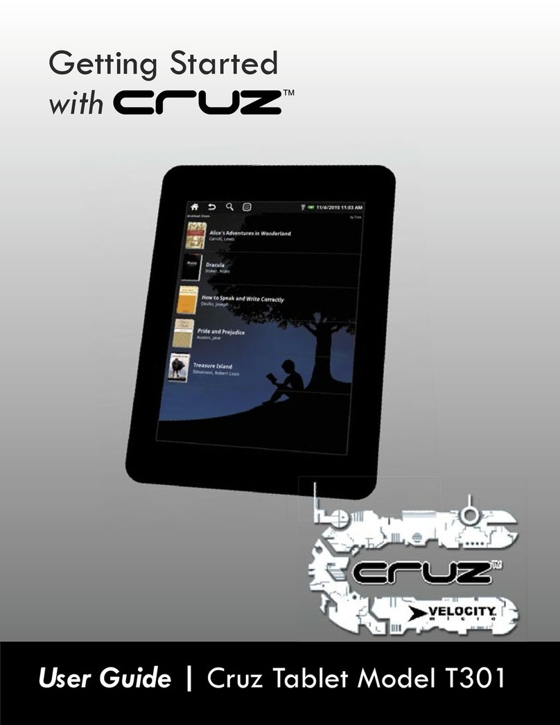Velocity CRUZ T301 User manual