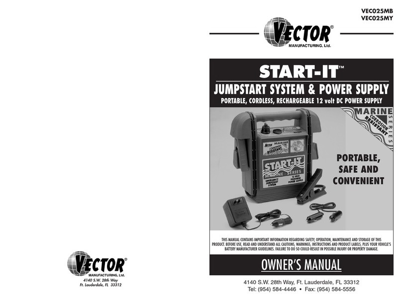 Vector Start-It VEC025MB owner's manual