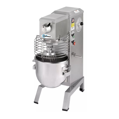 Univex Swing Ring SRM20 Specifications