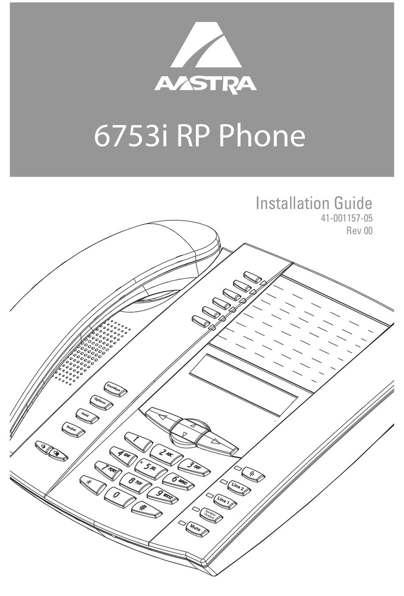 Aastra 6753I User manual