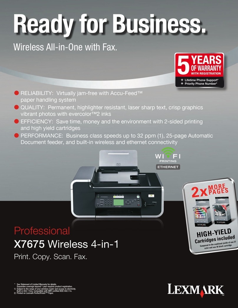 Lexmark 12V0300 User manual