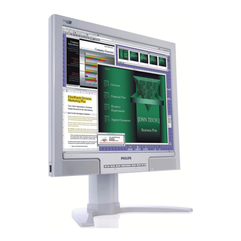 Philips 170B7CG User manual