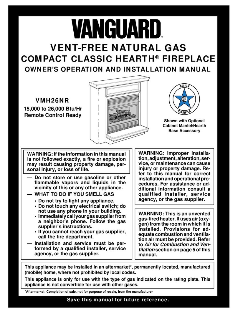 Vanguard VMH26NR Quick start guide
