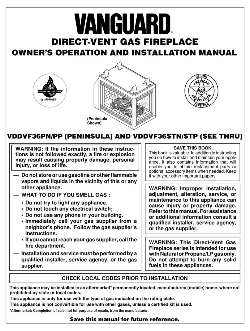Vanguard VDDVF36STN/STP Quick start guide Vanguard VDDVF36STN/STP Quick start guide