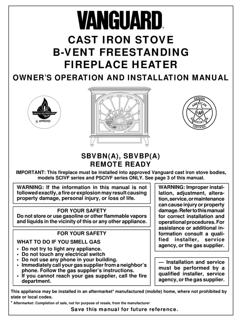 Vanguard SBVBN(A) Specification sheet
