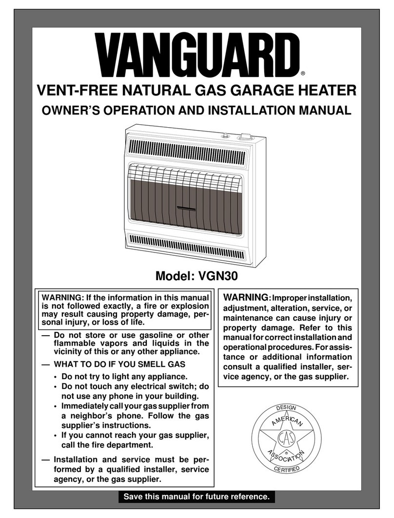 Vanguard VGN30 Quick start guide