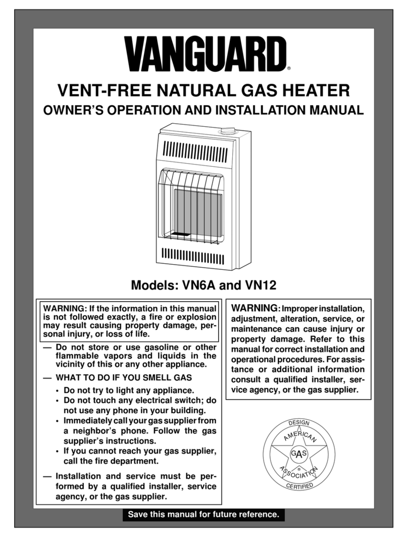 Vanguard VN12 OWNER'S OPERATION AND INSTALLATION MANUAL Vanguard VN12 OWNER'S OPERATION AND INSTALLATION MANUAL