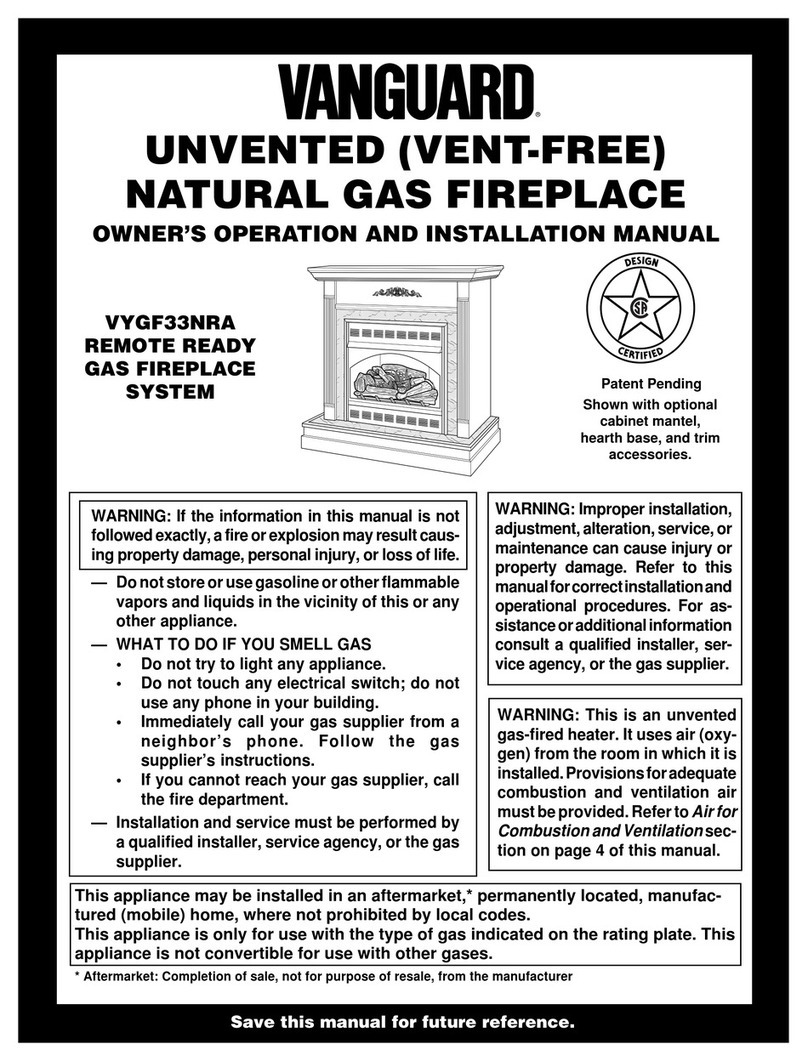 Vanguard VYGF33NRA Quick start guide