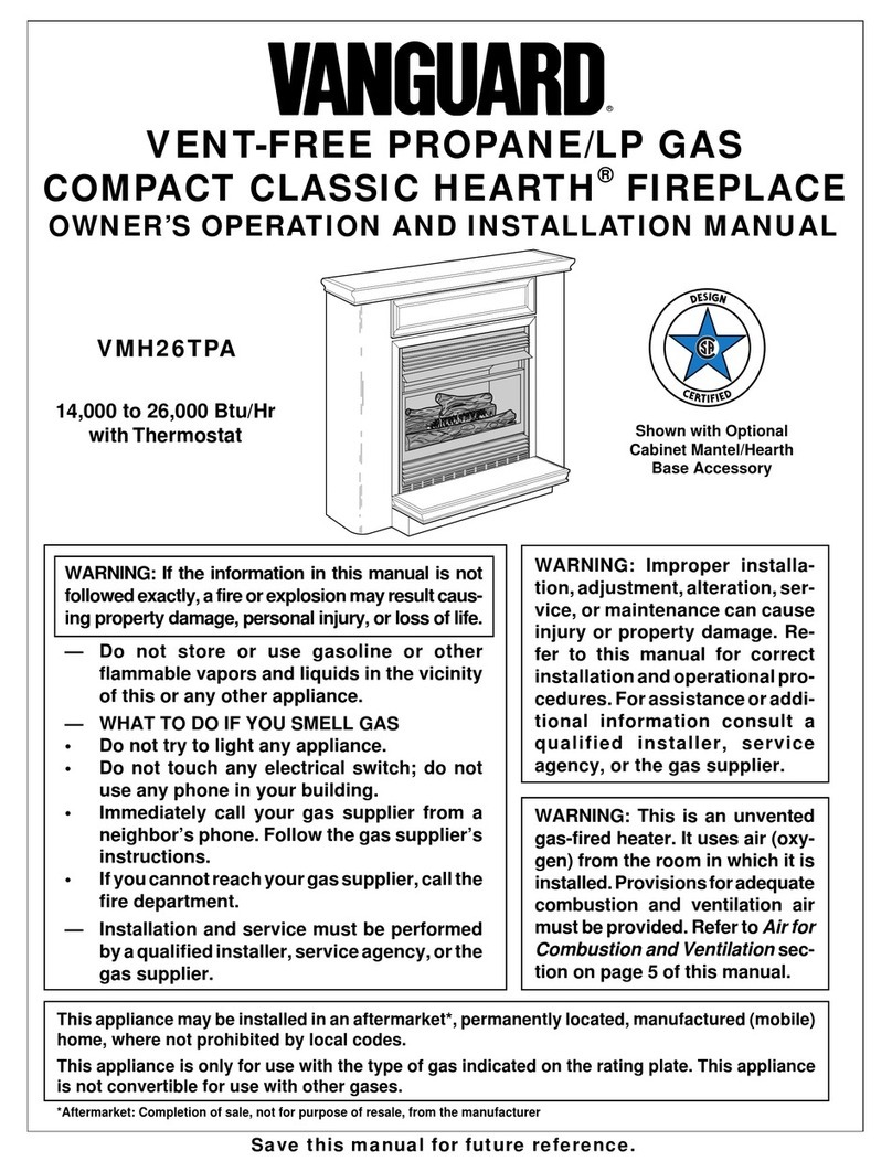 Vanguard VMH26TPA Quick start guide