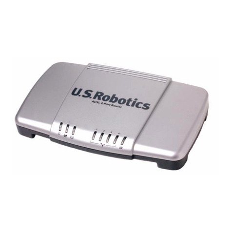 US Robotics ADSL 4-Port Router User manual