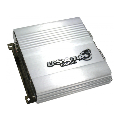 US Amps Merlin MD Series owner's manual