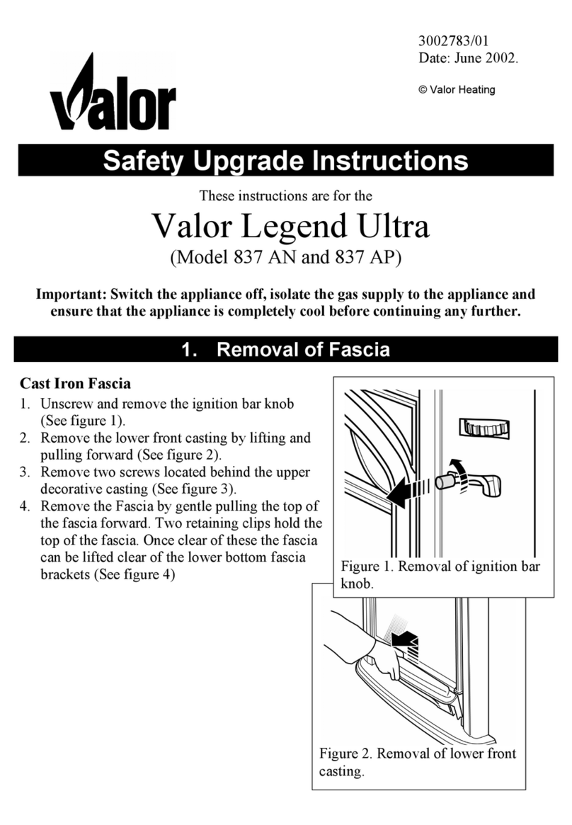 Valor Valor Legend Ultra 837 AN Quick start guide