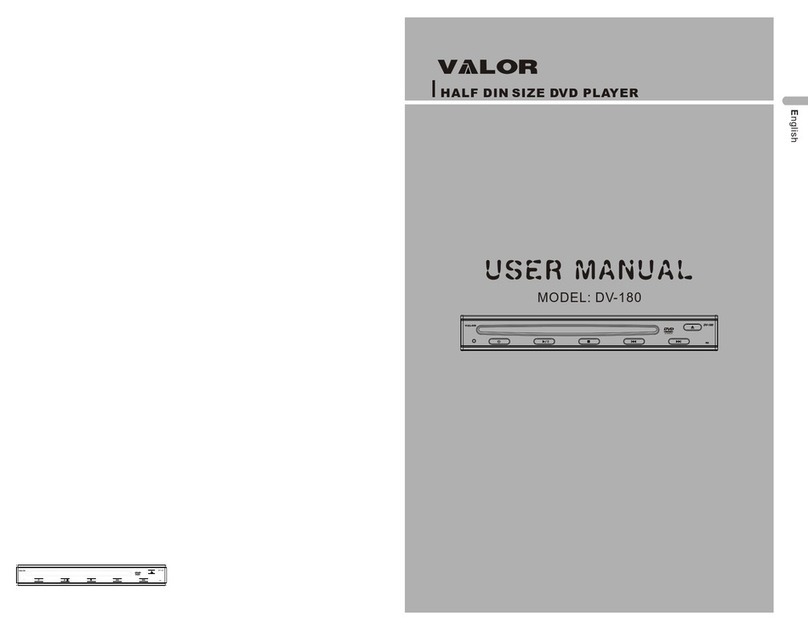 Valor DV-180 user manual