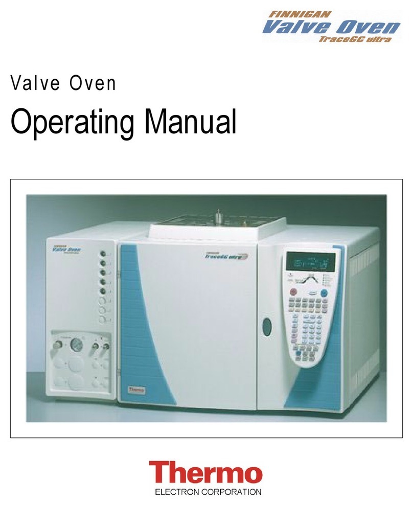 Thermo Valve Oven operating manual