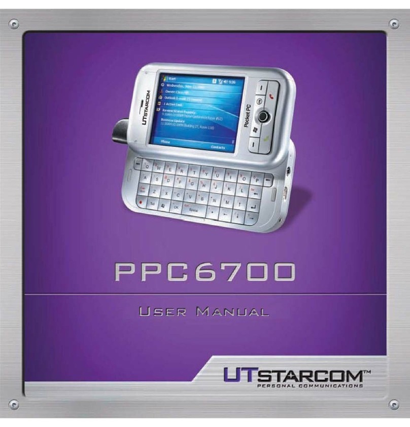 UTStarcom PPC 6700 user manual