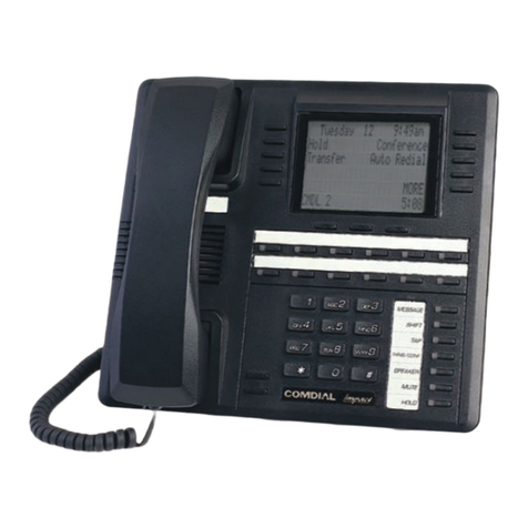 Comdial Impact 8012S Series User manual