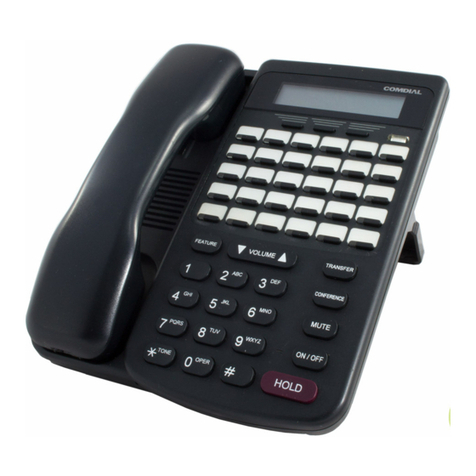 Comdial DX-80TM User manual
