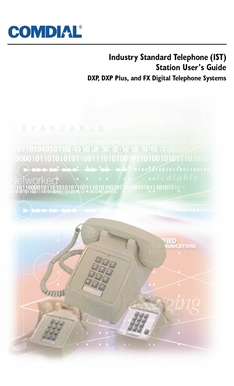 Comdial DSU II Series user guide