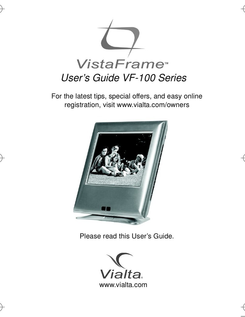Vialta VISTAFRAME VF-100 Series user guide