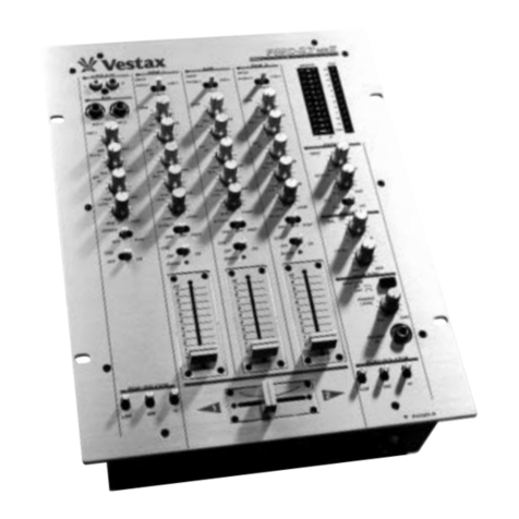 Vestax Mixing Controller User manual Vestax Mixing Controller User manual