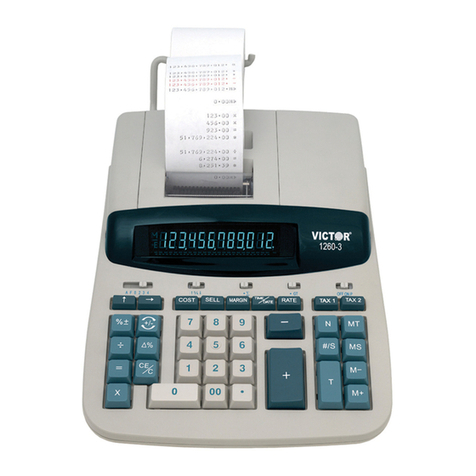 Victor 1260-3 instruction manual