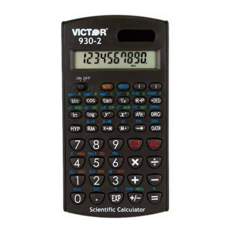 Victor 930-2 User manual