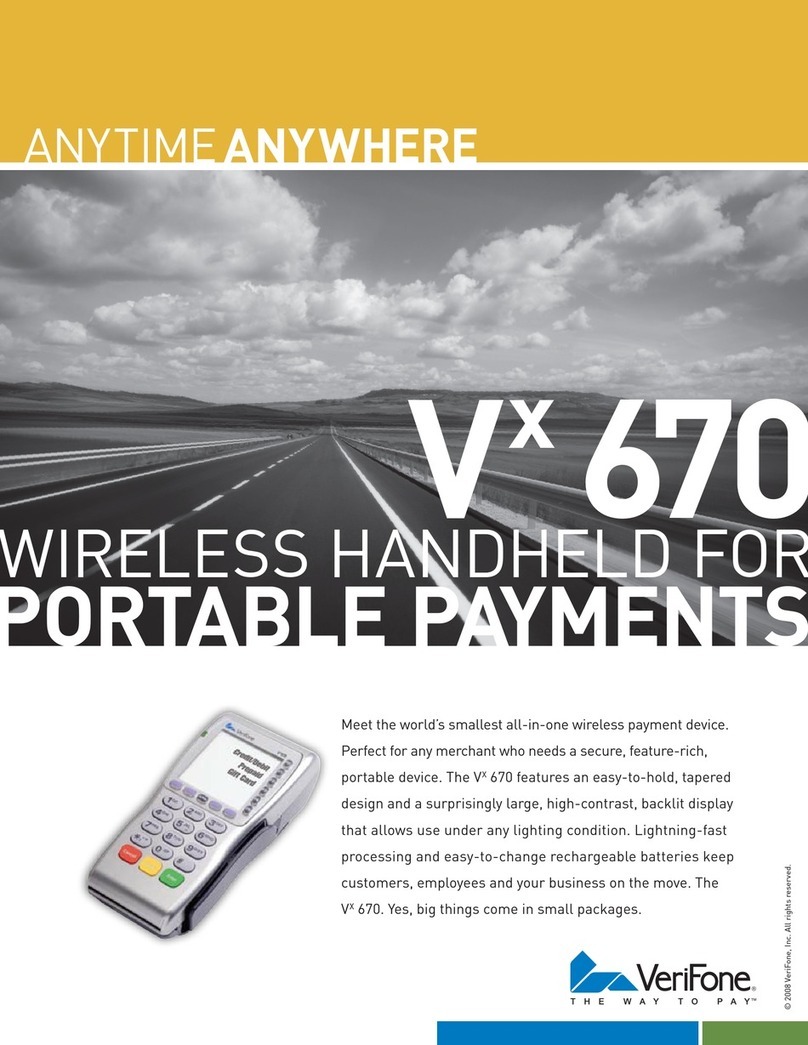 VeriFone VX-670 series User manual