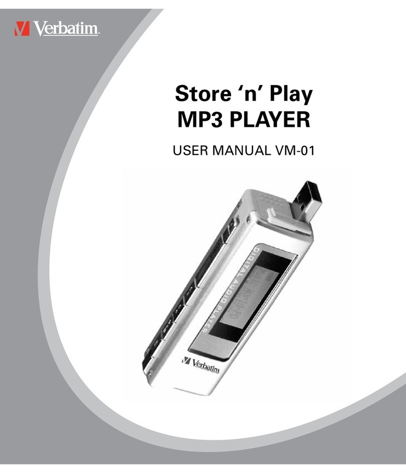 Verbatim Store 'n' Play VM-01 User manual