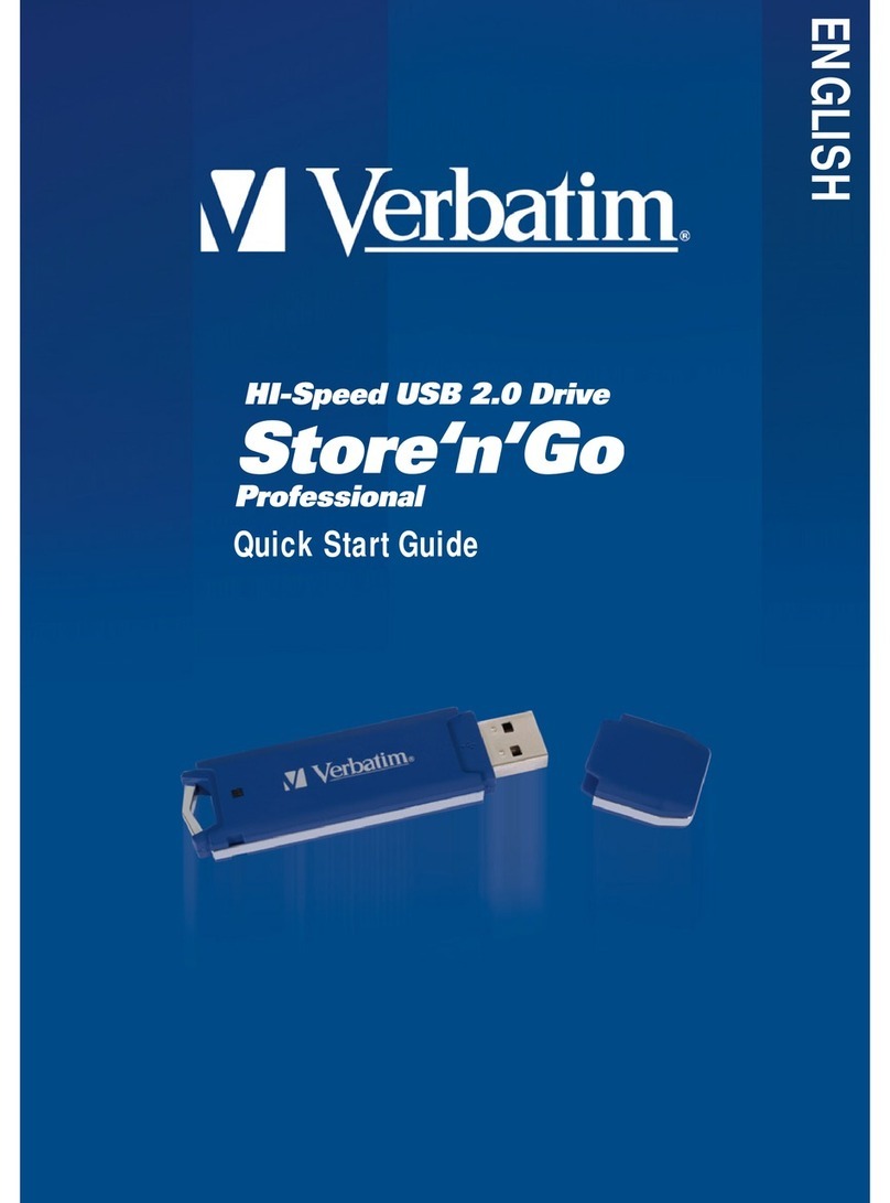 Verbatim Store 'n' Go Hi-Speed USB User manual