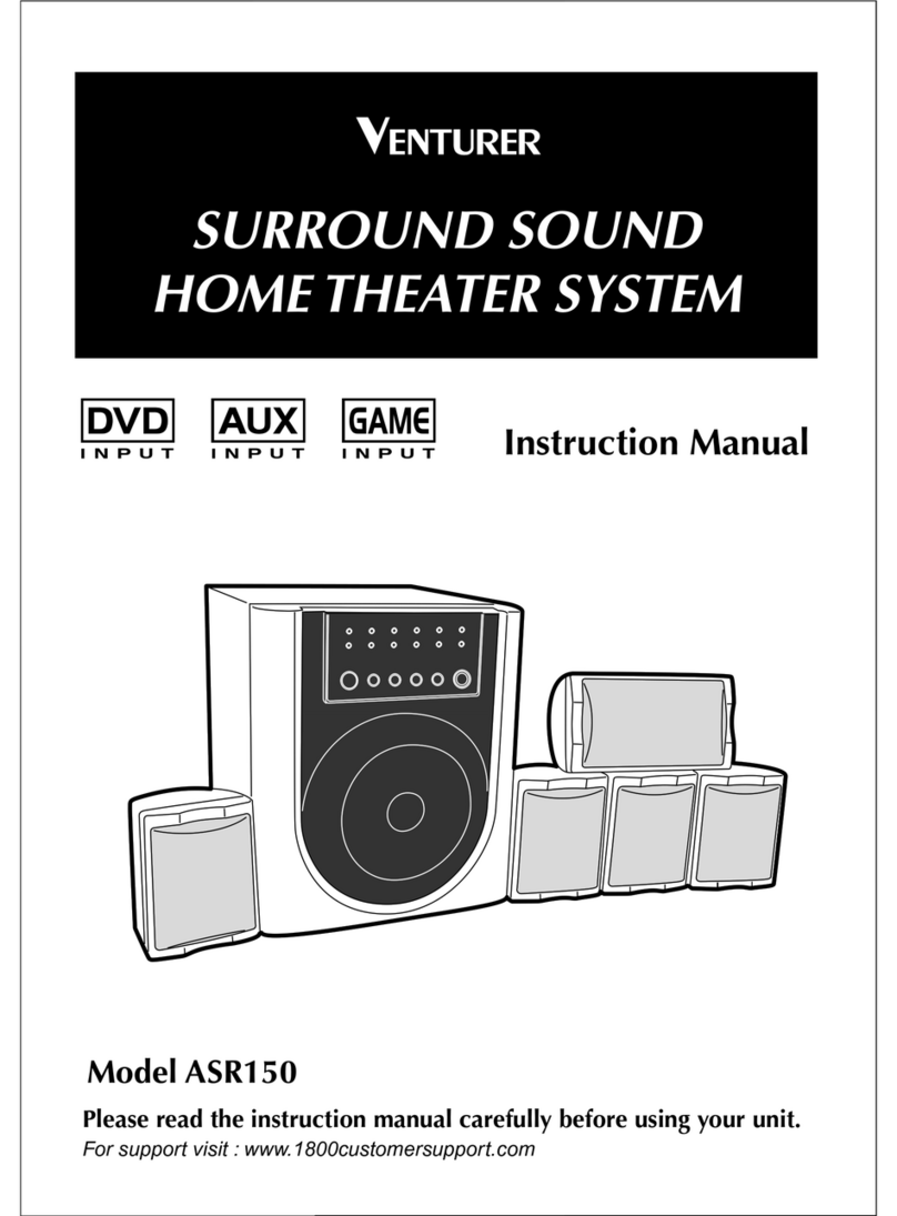 Venturer ASR150 User manual
